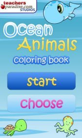 game pic for Ocean Animals Coloring Book
